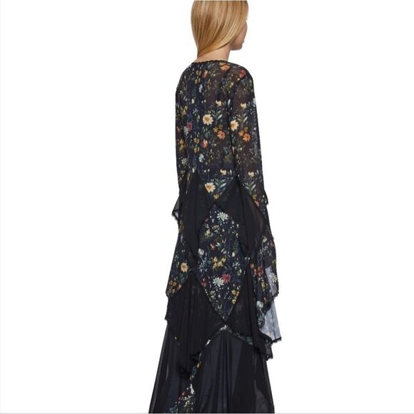 Dolls Kill Current Mood Floral Print Duster NWT SIZE S - Picture 10 of 10